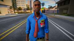 Louis of Left 4 Dead (Empleado de BestBuy) para GTA San Andreas