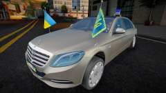 Mercedes-Benz S600 Verkhovna Rada de Ucrania para GTA San Andreas