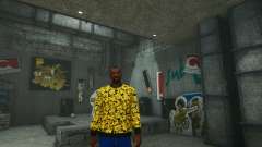 Realistic Versace Sweater Patterned para GTA San Andreas Definitive Edition