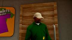 Realistic Gucci Cap Brown para GTA San Andreas Definitive Edition