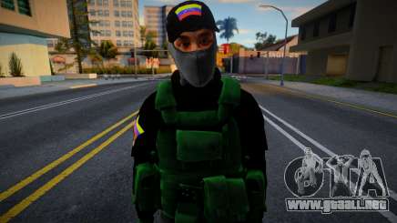 Soldado colombiano para GTA San Andreas