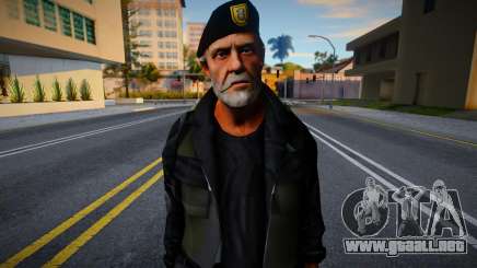 Bill (El Guerrero) de Left 4 Dead para GTA San Andreas