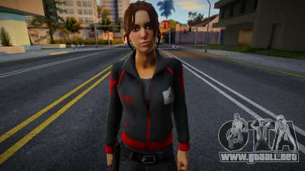 Zoe (All star) de Left 4 Dead para GTA San Andreas