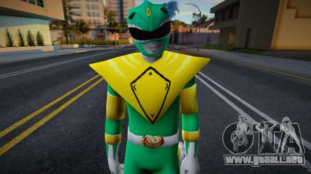 Mighty Morphin Power Ranger skin v4 para GTA San Andreas