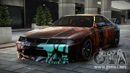 Nissan Skyline R33 JUN S6 para GTA 4