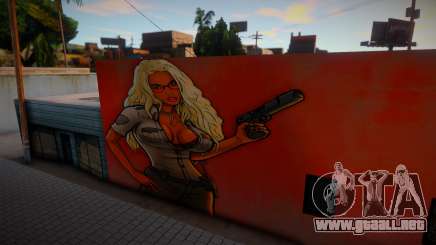 Amy Andersen (Fan) Mural para GTA San Andreas