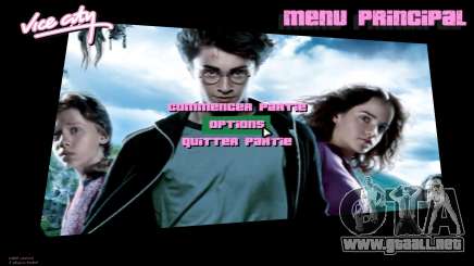 Harry Potter Menu Background para GTA Vice City