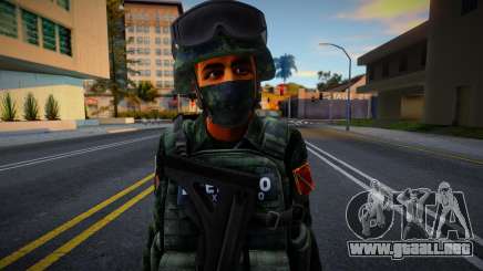 Elemento Del Ejercito Mexicano V4 para GTA San Andreas