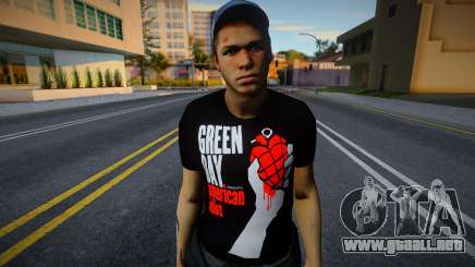 Ellis (Green Day) de Left 4 Dead 2 para GTA San Andreas