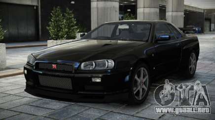 Nissan Skyline R34 GT-R V-Spec II Nur para GTA 4