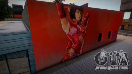 Anna Williams Mural para GTA San Andreas