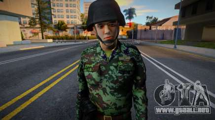 Fuerzas Terrestres Mexicanas v2 para GTA San Andreas