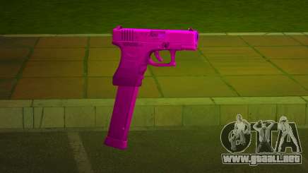 10 Glock Pistols (Pink) v1 para GTA Vice City