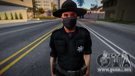 Oficial de la Policía Mexicana de la Carretera Estatal para GTA San Andreas