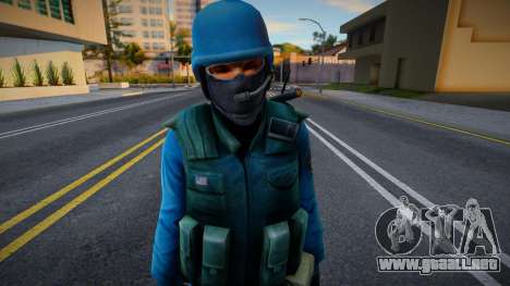 Urban (Blue SEAL Team 6) de Counter-Strike Sourc para GTA San Andreas