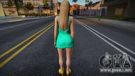 Rachel Slutty Dress para GTA San Andreas