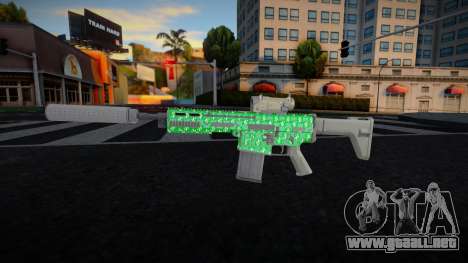 Heavy Rifle M4 from GTA V v30 para GTA San Andreas