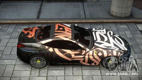 Ferrari F149 California S3 para GTA 4