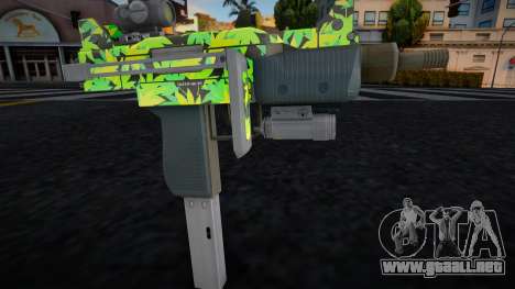 Micro SMG (Organics Finish) v11 para GTA San Andreas