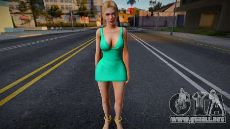 Rachel Slutty Dress para GTA San Andreas