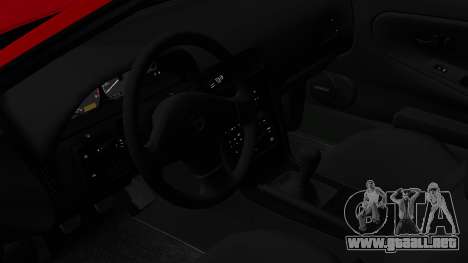 Nissan Silvia S13 Ks On Custom Wheels para GTA Vice City