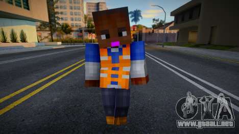 Steve Body Franklin Worker para GTA San Andreas