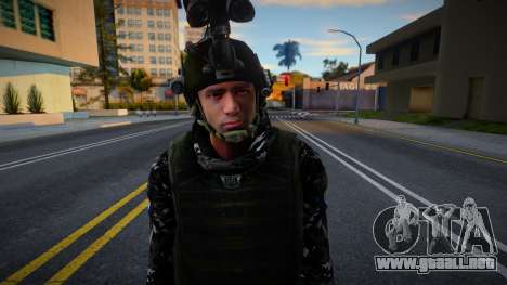 Soldado del Comando del Sebin para GTA San Andreas