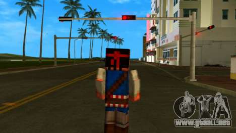 Steve Body Jack Sparrow para GTA Vice City