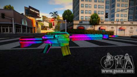 M4 Multicolor para GTA San Andreas
