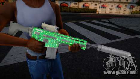 Heavy Rifle M4 from GTA V v30 para GTA San Andreas