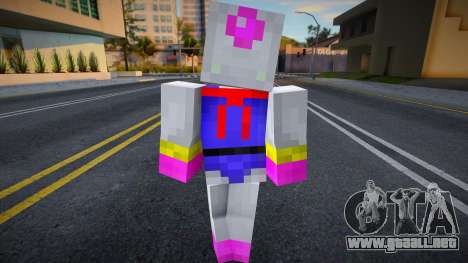 Steve Body BomberMan para GTA San Andreas