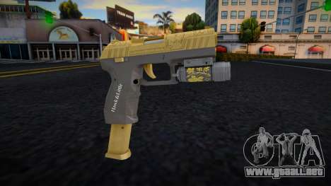 GTA V Hawk Little Combat Pistol v13 para GTA San Andreas