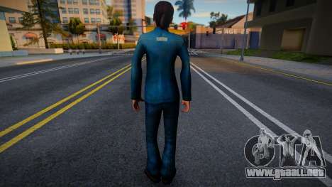 FeMale Citizen from Half-Life 2 v4 para GTA San Andreas