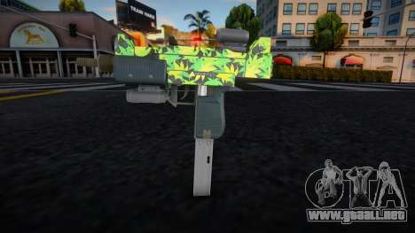 Micro SMG (Organics Finish) v11 para GTA San Andreas