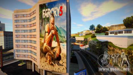 Far Cry Series Billboard v3 para GTA San Andreas