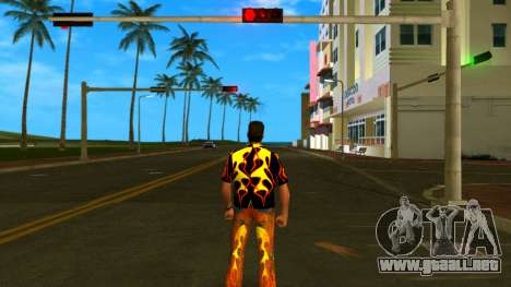 Flaming Outfit para GTA Vice City