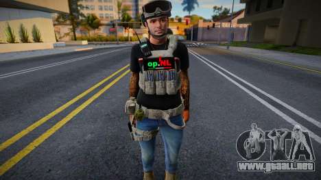 Mercenario de Op.NL para GTA San Andreas