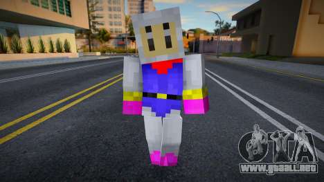 Steve Body BomberMan para GTA San Andreas