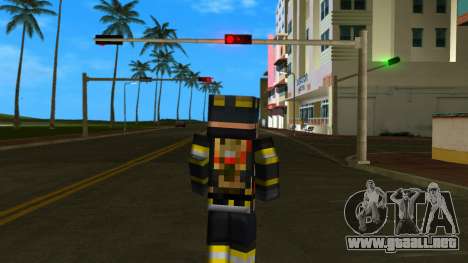 Steve Body Fireman para GTA Vice City