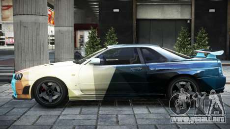 Nissan Skyline R34 GTR Nismo S7 para GTA 4