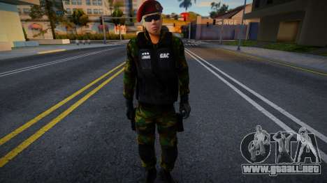 Soldado de GAC GNB V1 para GTA San Andreas