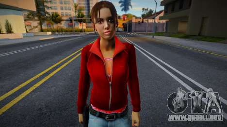 Zoe (Muerta) de Left 4 Dead para GTA San Andreas