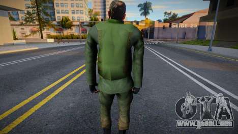 Captain Vance from Half-Life 2 Beta para GTA San Andreas