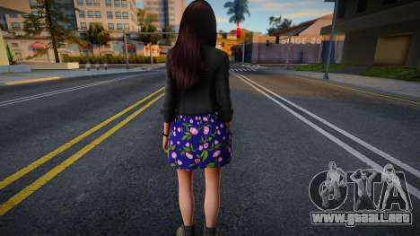 DOA Naotora Li - Jacket Dress Flower v1 para GTA San Andreas