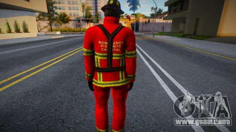 Bombero venezolano para GTA San Andreas