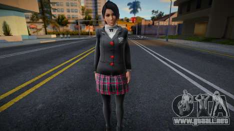 Momiji Winter School Uniform para GTA San Andreas