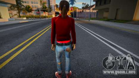 Zoe (Muerta) de Left 4 Dead para GTA San Andreas