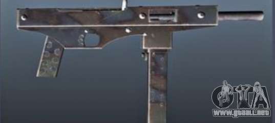 Luty Improvised SMG Barebones Luty para GTA 4