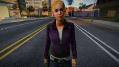 Zoe (Jessica Vance) de Left 4 Dead para GTA San Andreas