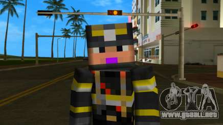 Steve Body Fireman para GTA Vice City